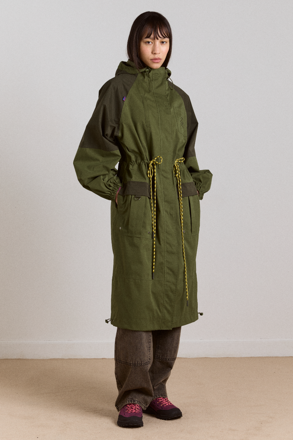 Logan Waterproof Raincoat - Forest – Damson Madder