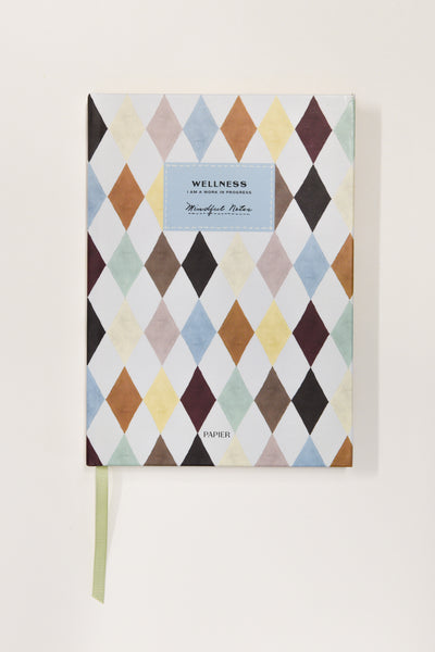 damson madder x papier harlequin wellness journal