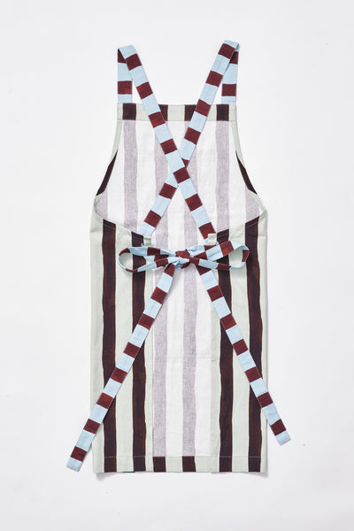 apron - mixed stripe
