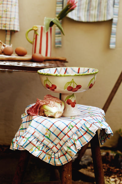 placemat - tulip check set of 2