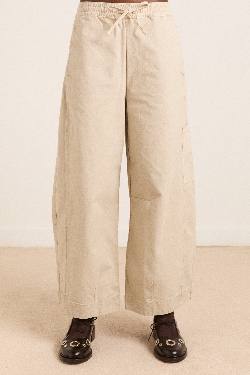 Felix Twill Trouser - Stone – Damson Madder