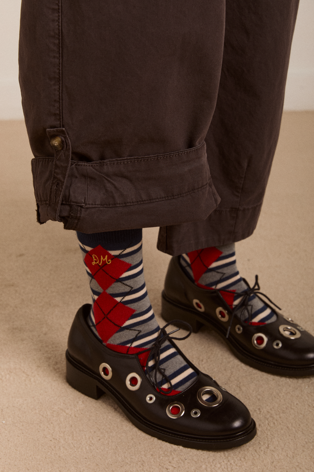 Mika Twill Trouser - Charcoal