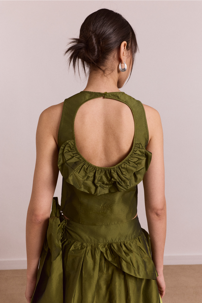 constance top - olive