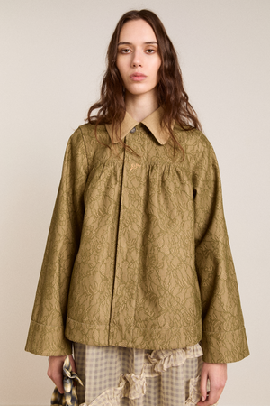 Mini Mercedes Reversible Coat - Lace