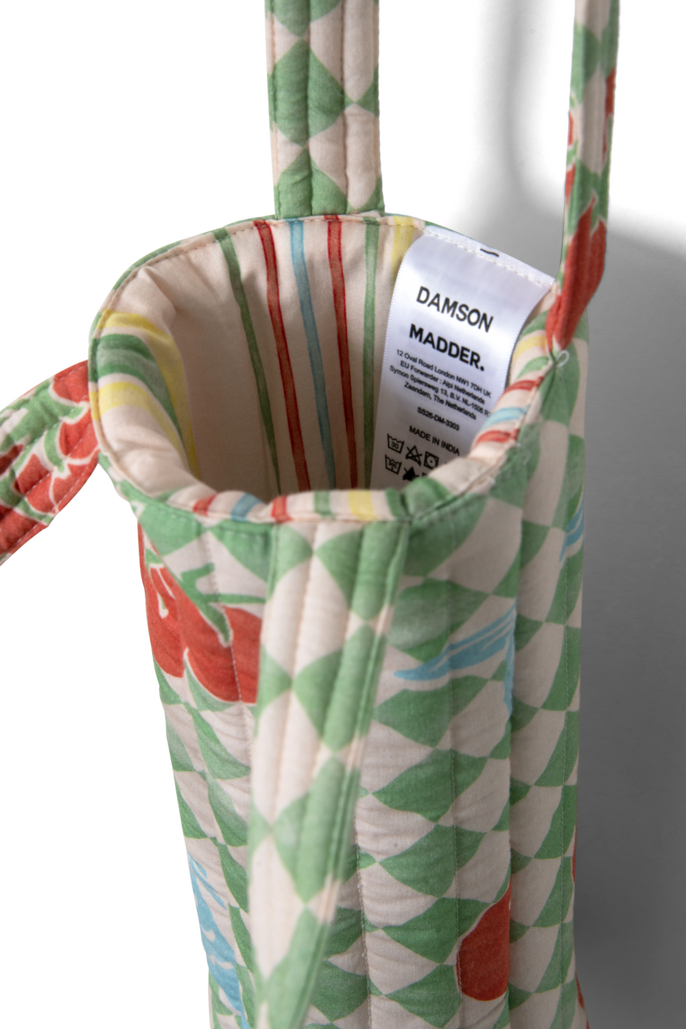 novelty vegetable print wine bag