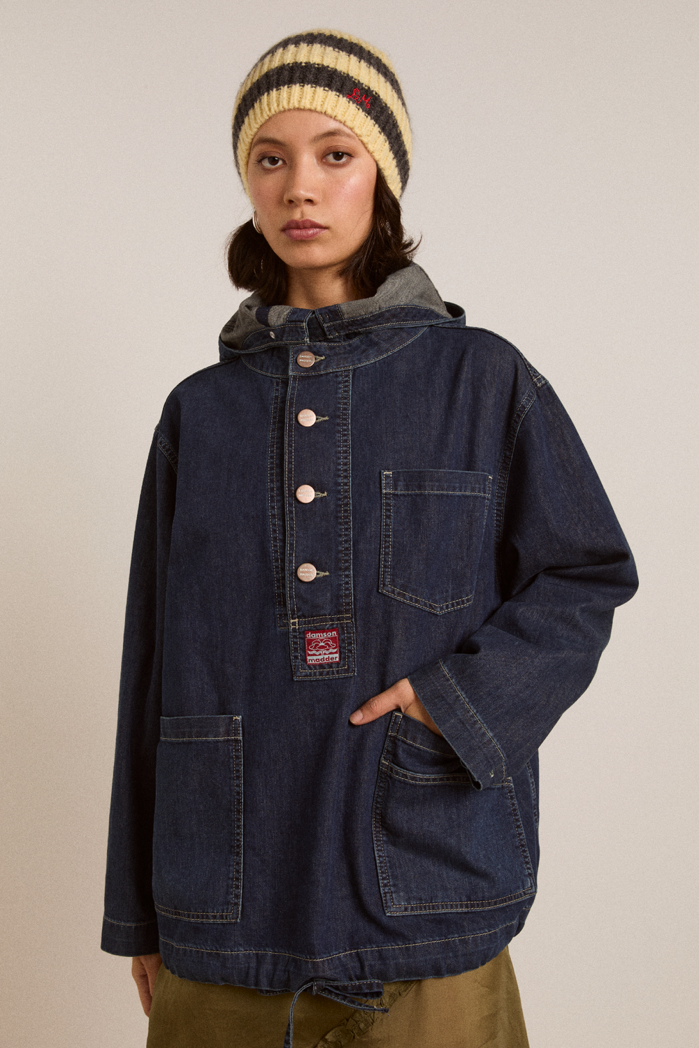 briar hoodie neptune wash