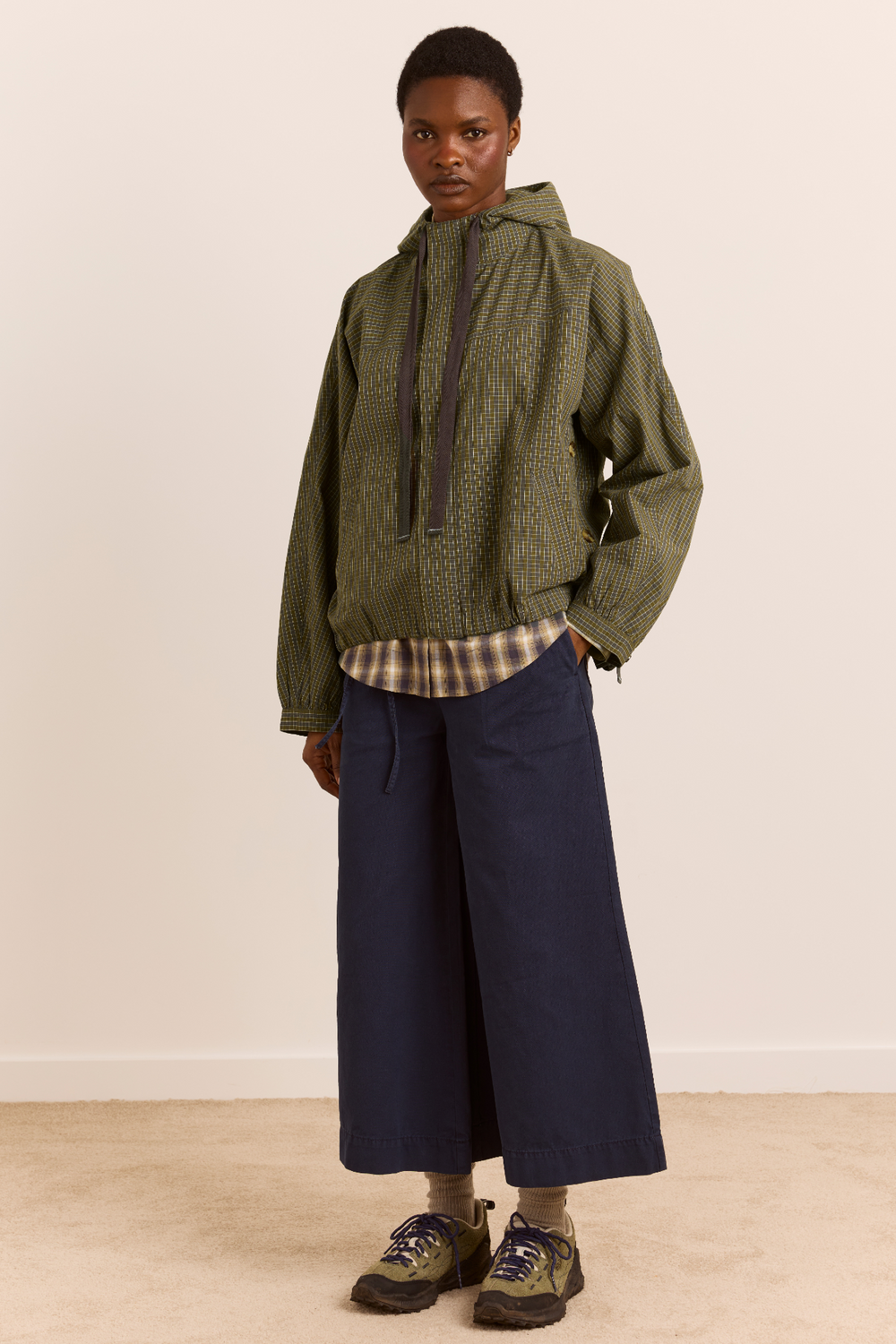 Blake Hooded Jacket - Orion Check