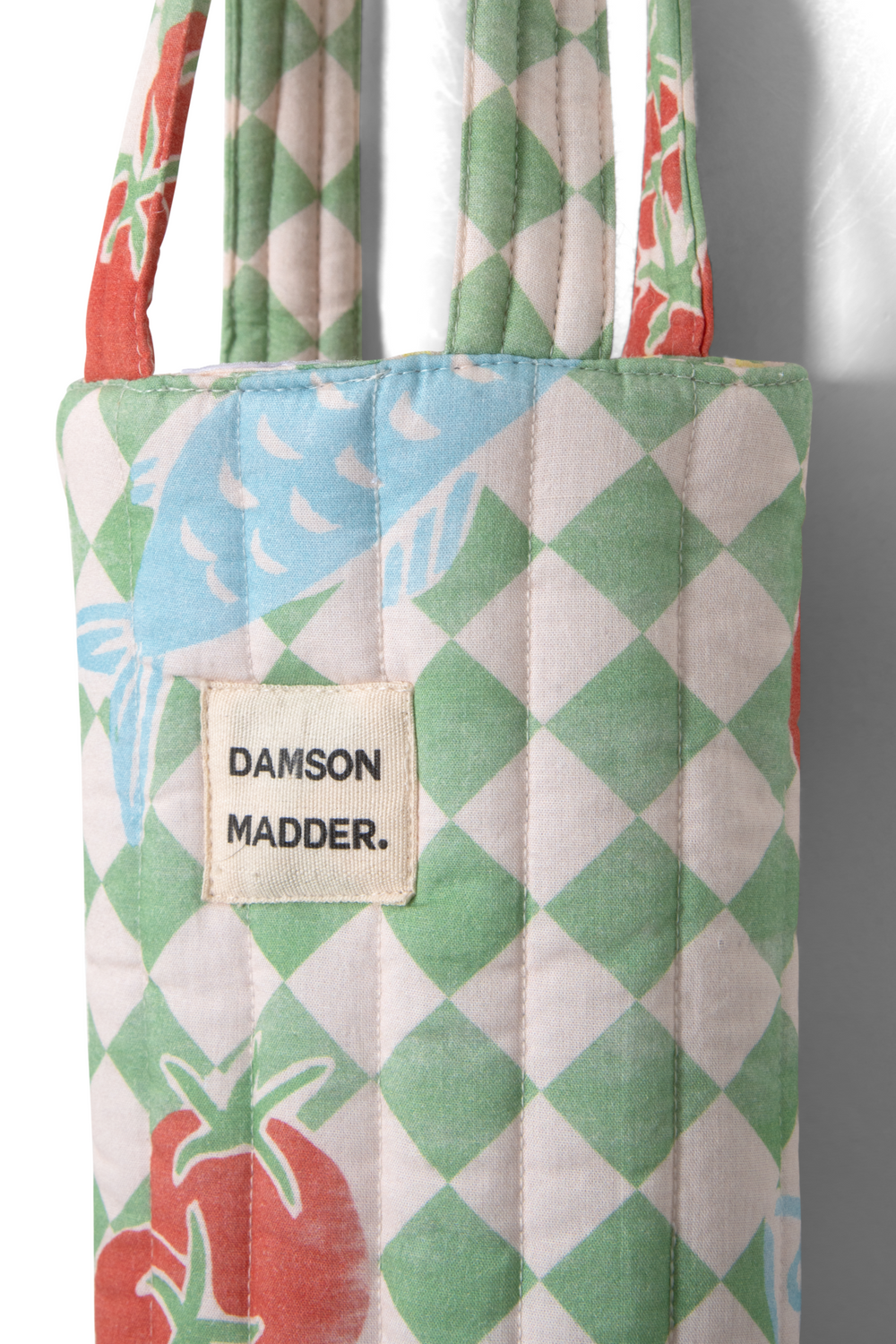 novelty vegetable print wine bag