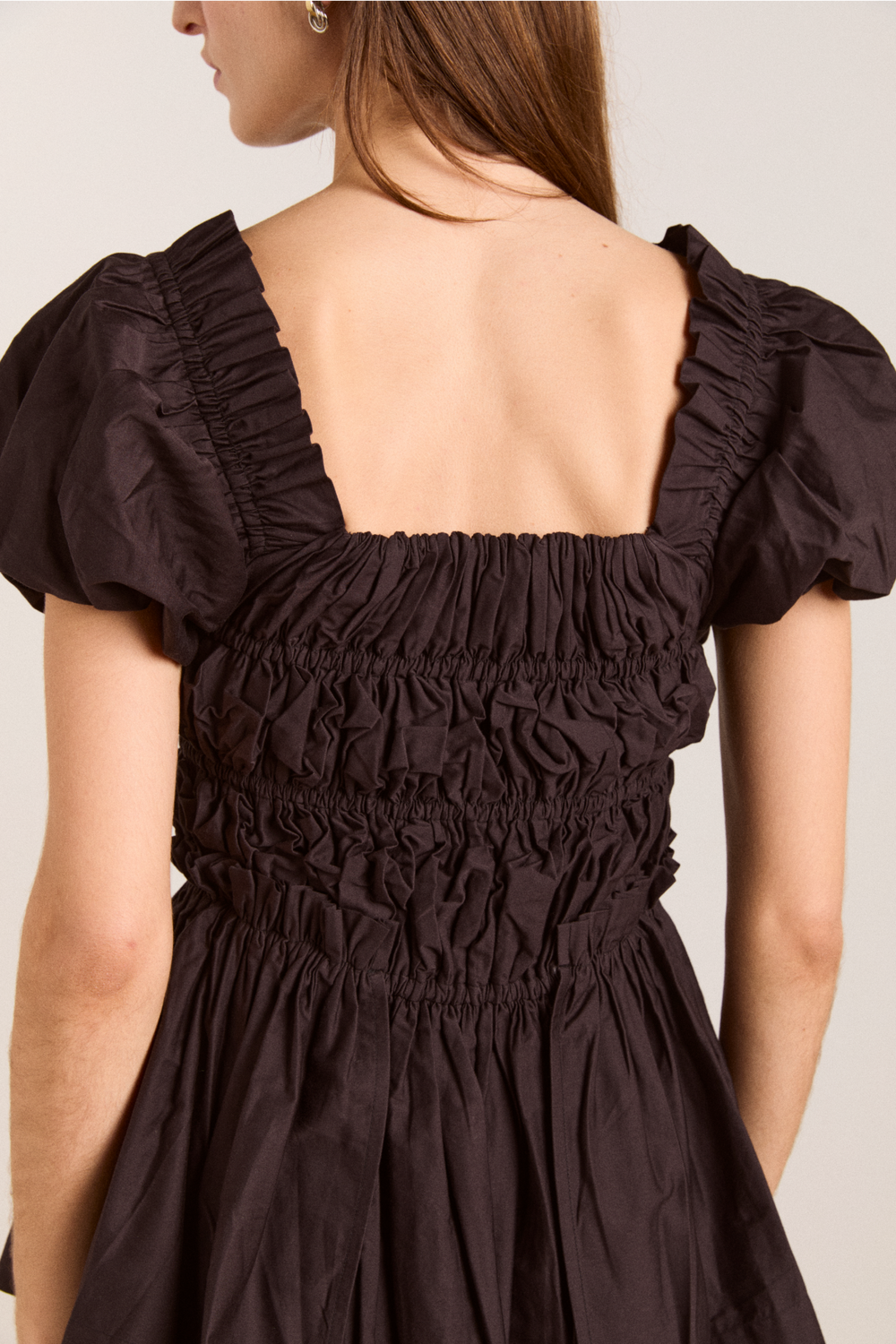 lyza mini dress - black