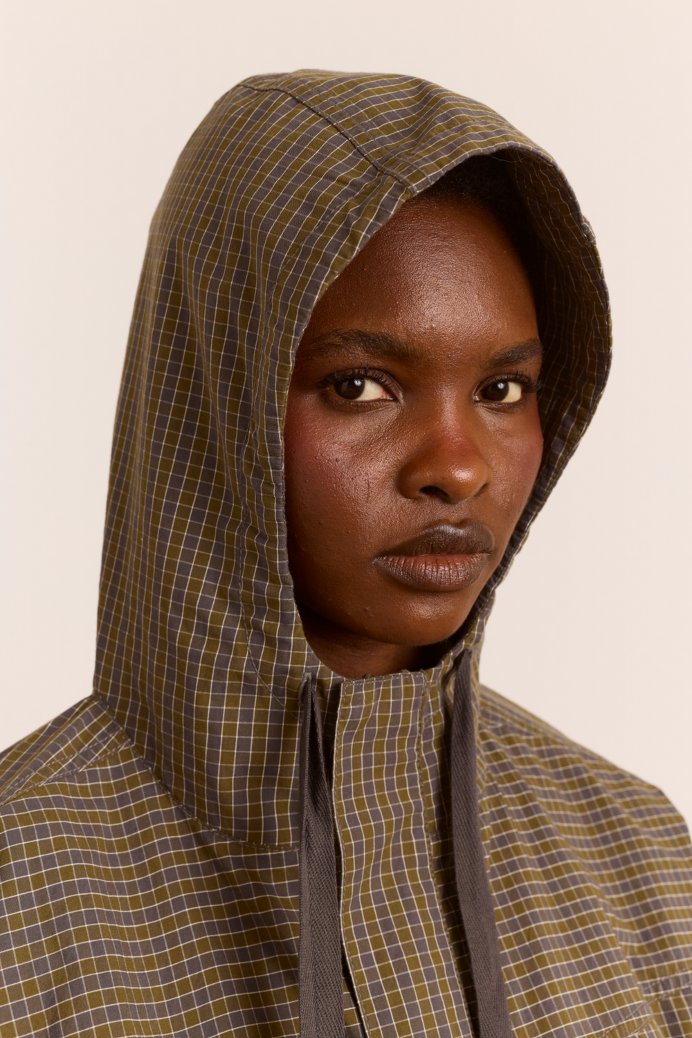 Blake Hooded Jacket - Orion Check