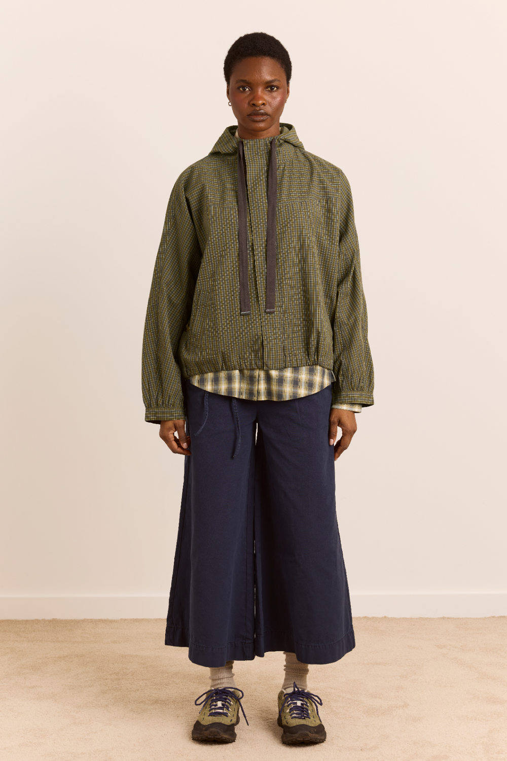 Blake Hooded Jacket - Orion Check