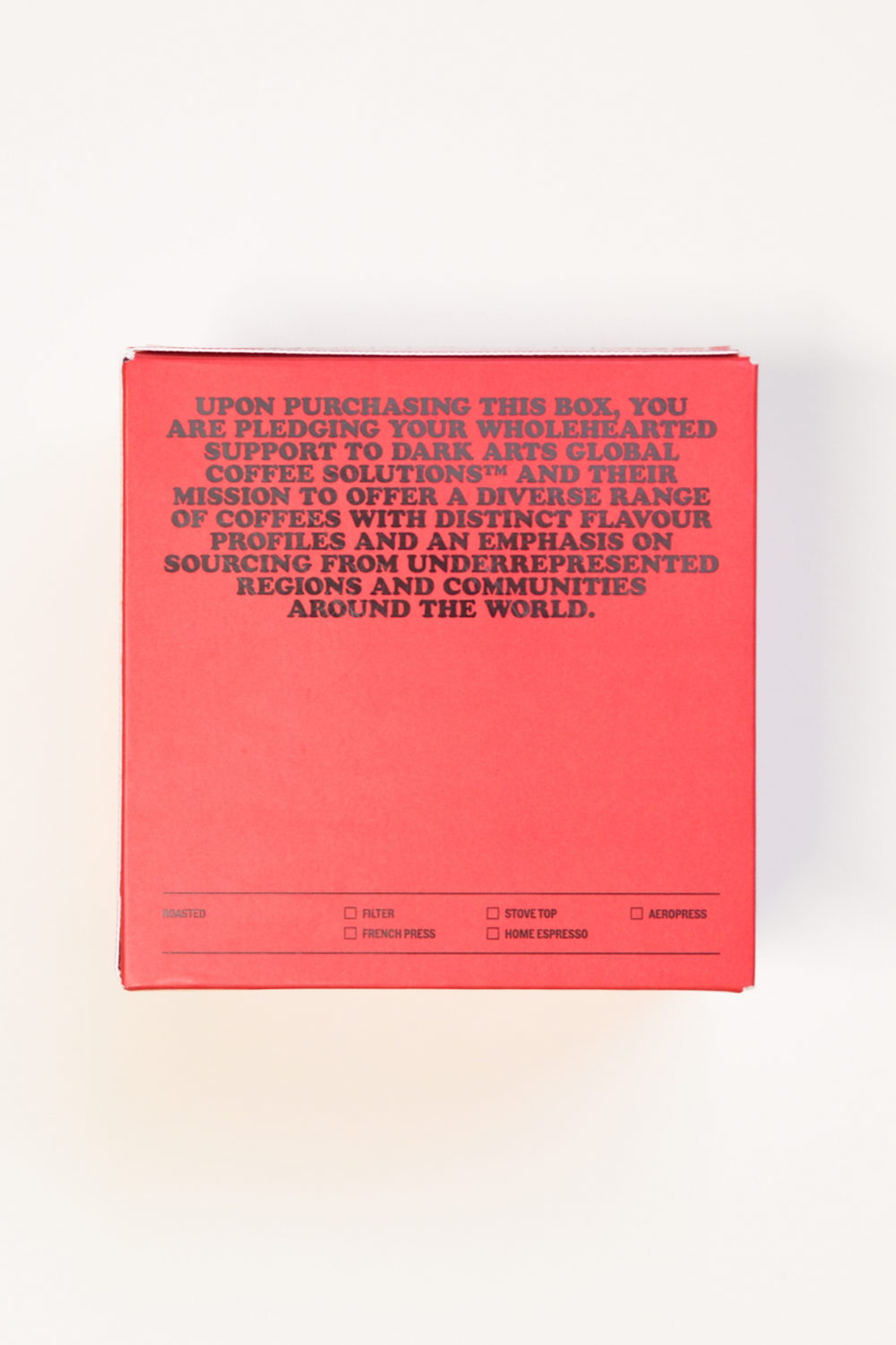 damson madder & dark arts coffee