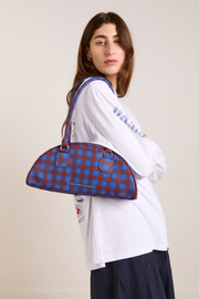 Berta Bowler Bag - Gingham