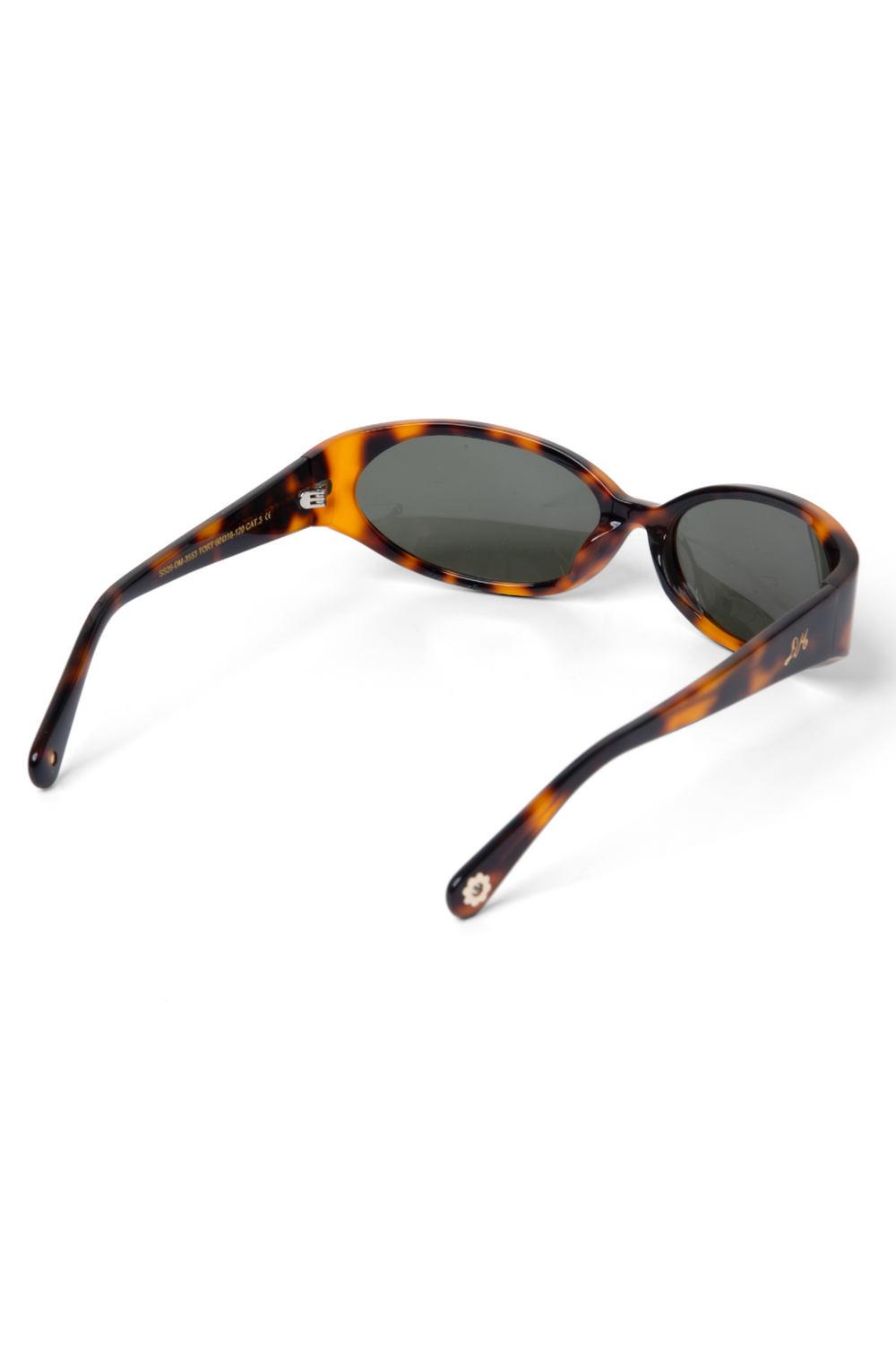 Sporty Wrap Around Sunglasses - Tort