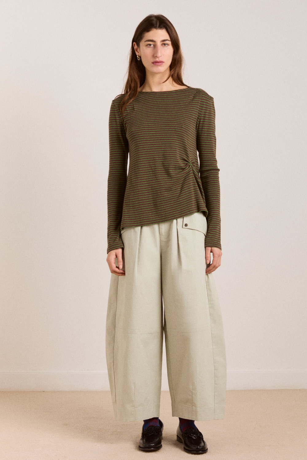 mara trouser - mineral grey
