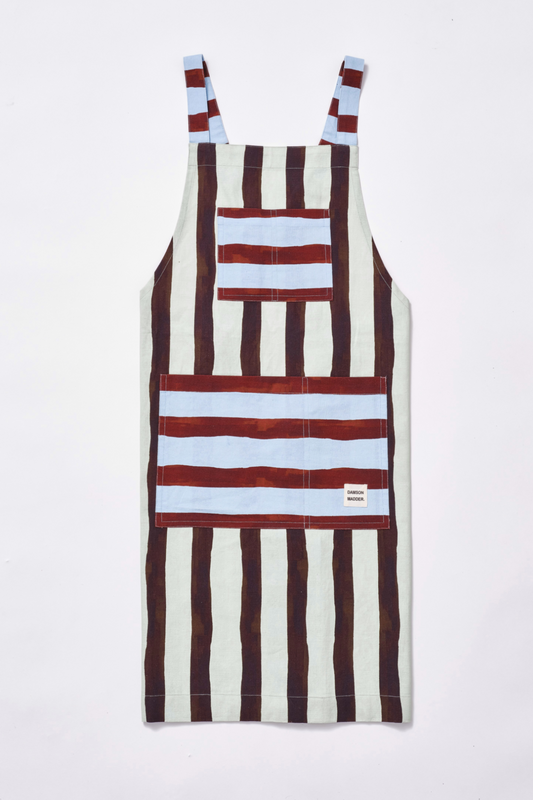 apron - mixed stripe