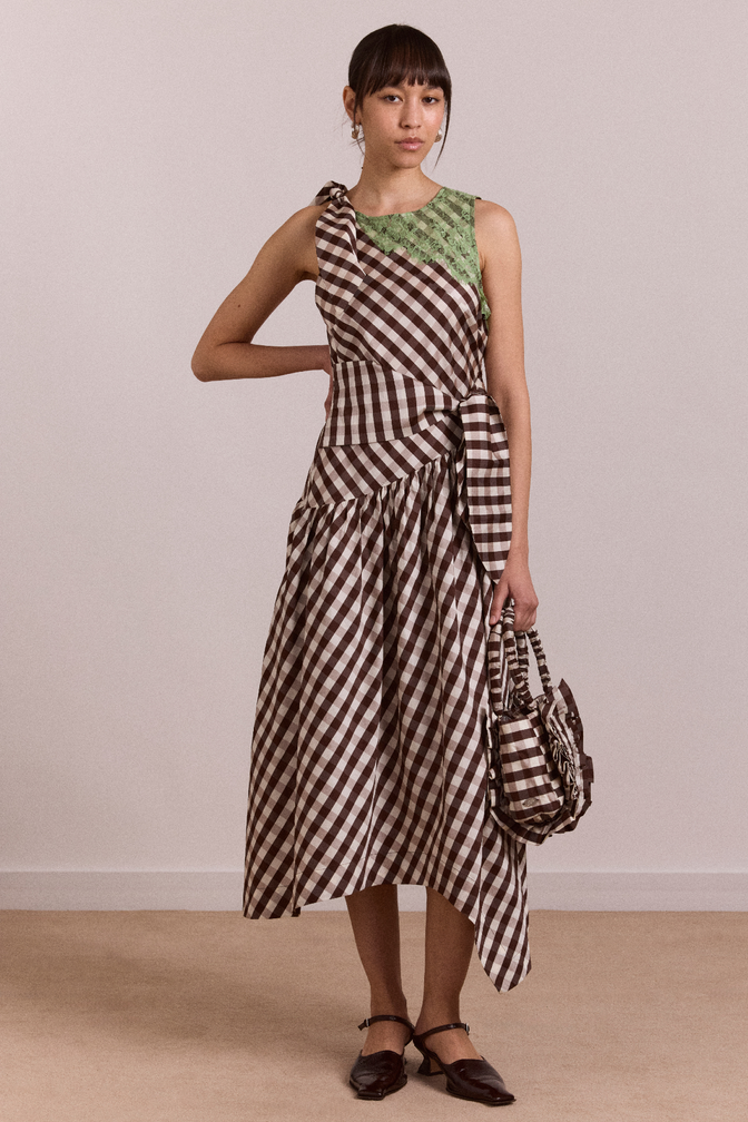 Check Dresses: Tartan & More | Damson Madder Check Dresses: Tartan & More | Damson Madder