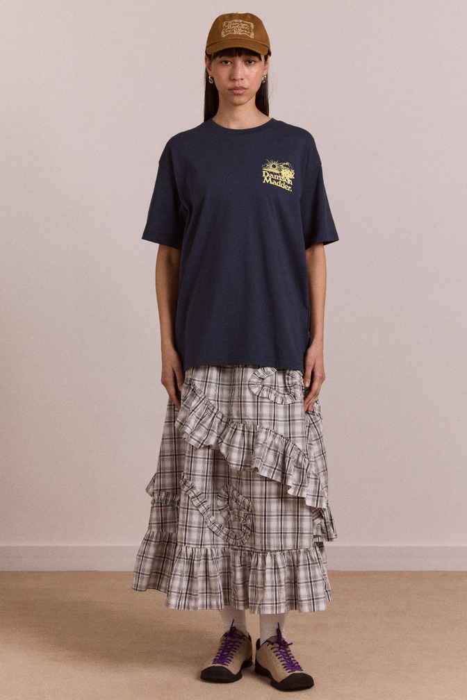 miraculous garden - navy t-shirt