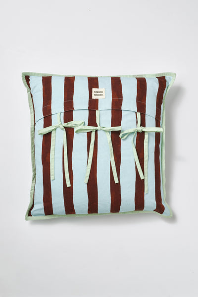 square cushion - wide stripe