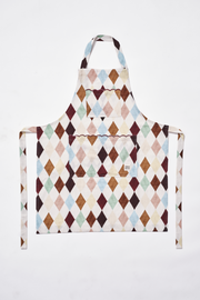 scallop apron - harlequin