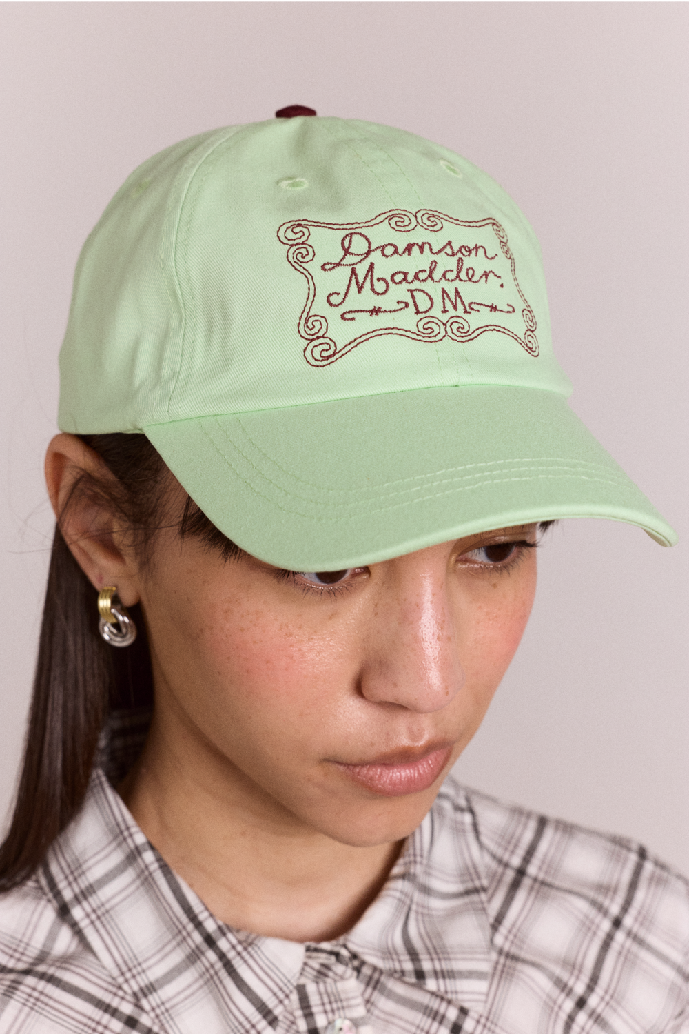 damson madder cap - mint