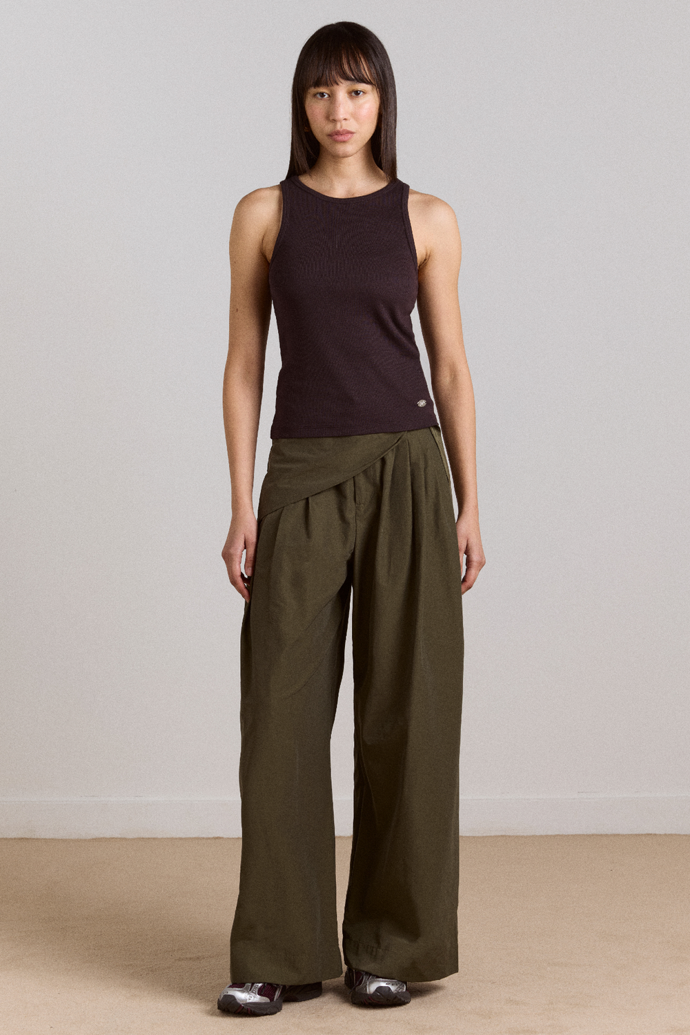 fabia trouser - khaki