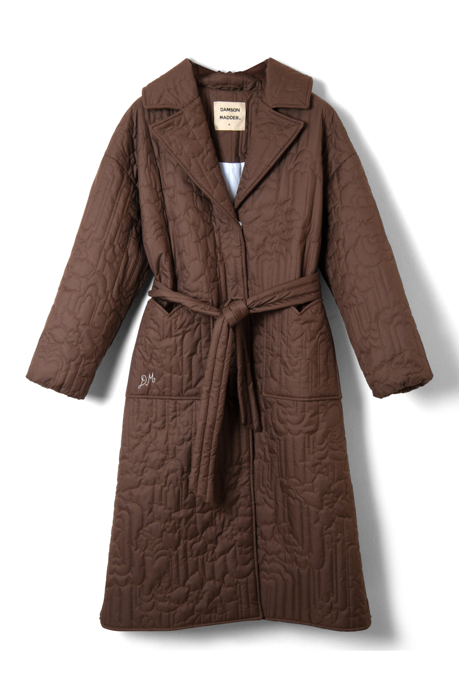 gilda coat- chocolate – Damson Madder