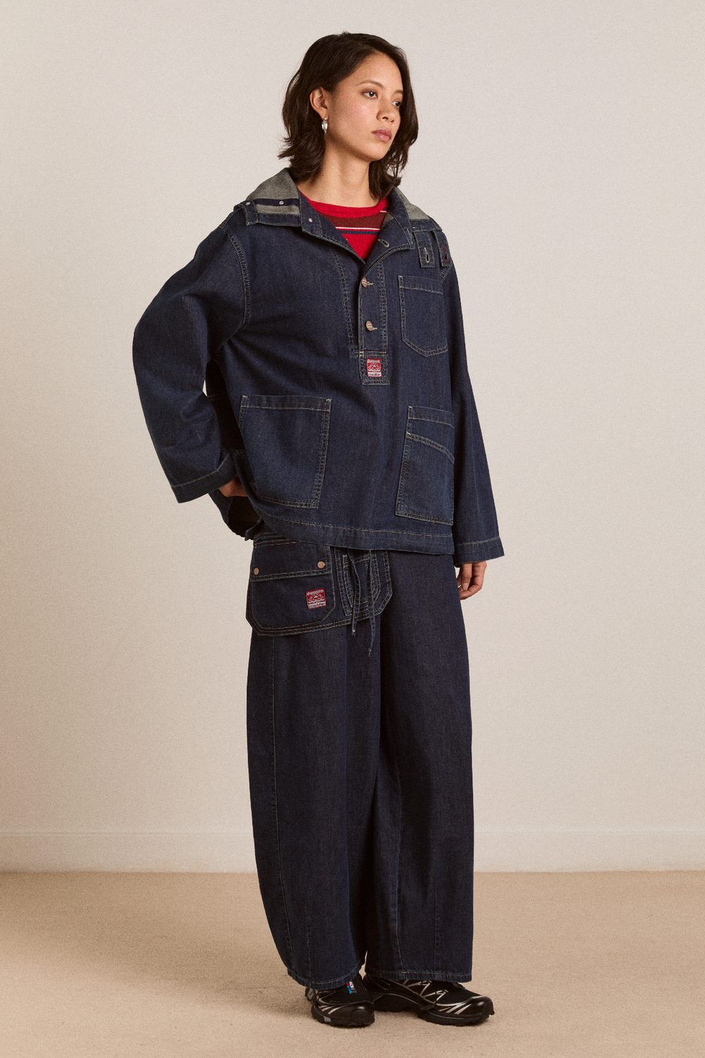 briar hoodie neptune wash