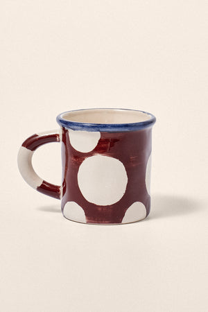 Hand Painted Ceramic Spot Mug