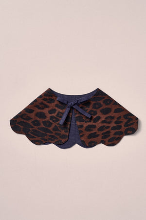 Novelty Collar - Dark Leopard