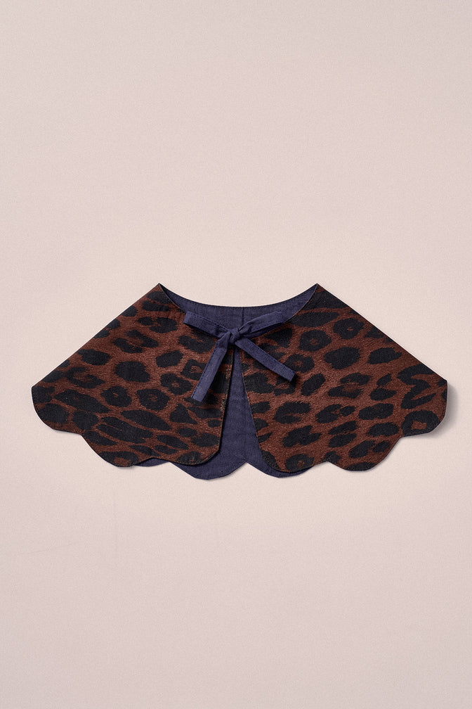 Novelty Collar - Dark Leopard