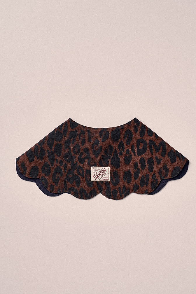 Novelty Collar - Dark Leopard