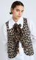 tilly gilet - leopard