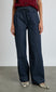 rafe jeans - navy pin stripe