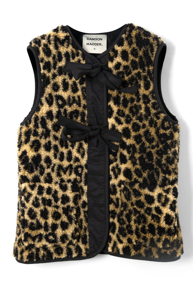 Marta Borg Gilet - Leopard