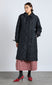 aubrey quilted coat- black bows