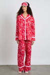 antonia pj set- red bows