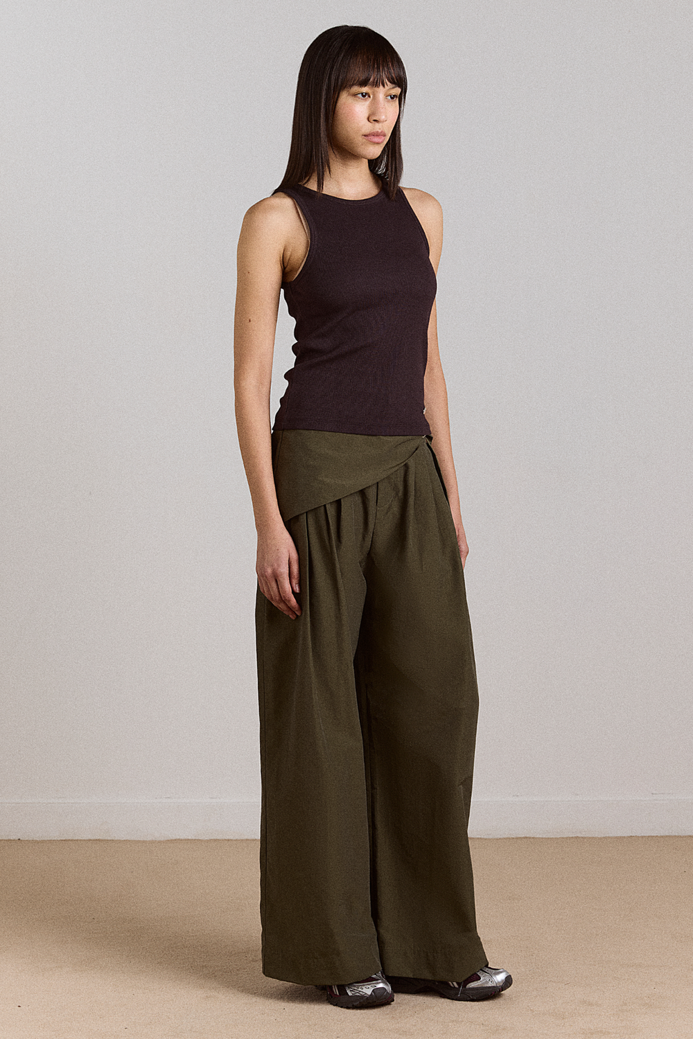 fabia trouser - khaki