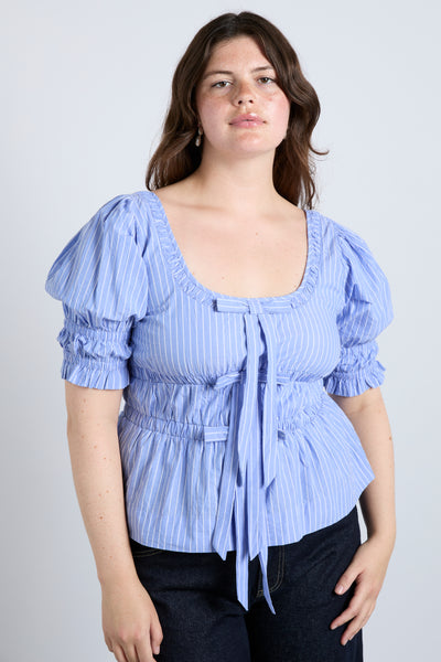 bianca blouse - blue