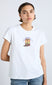 cowboy boot shrunken tee