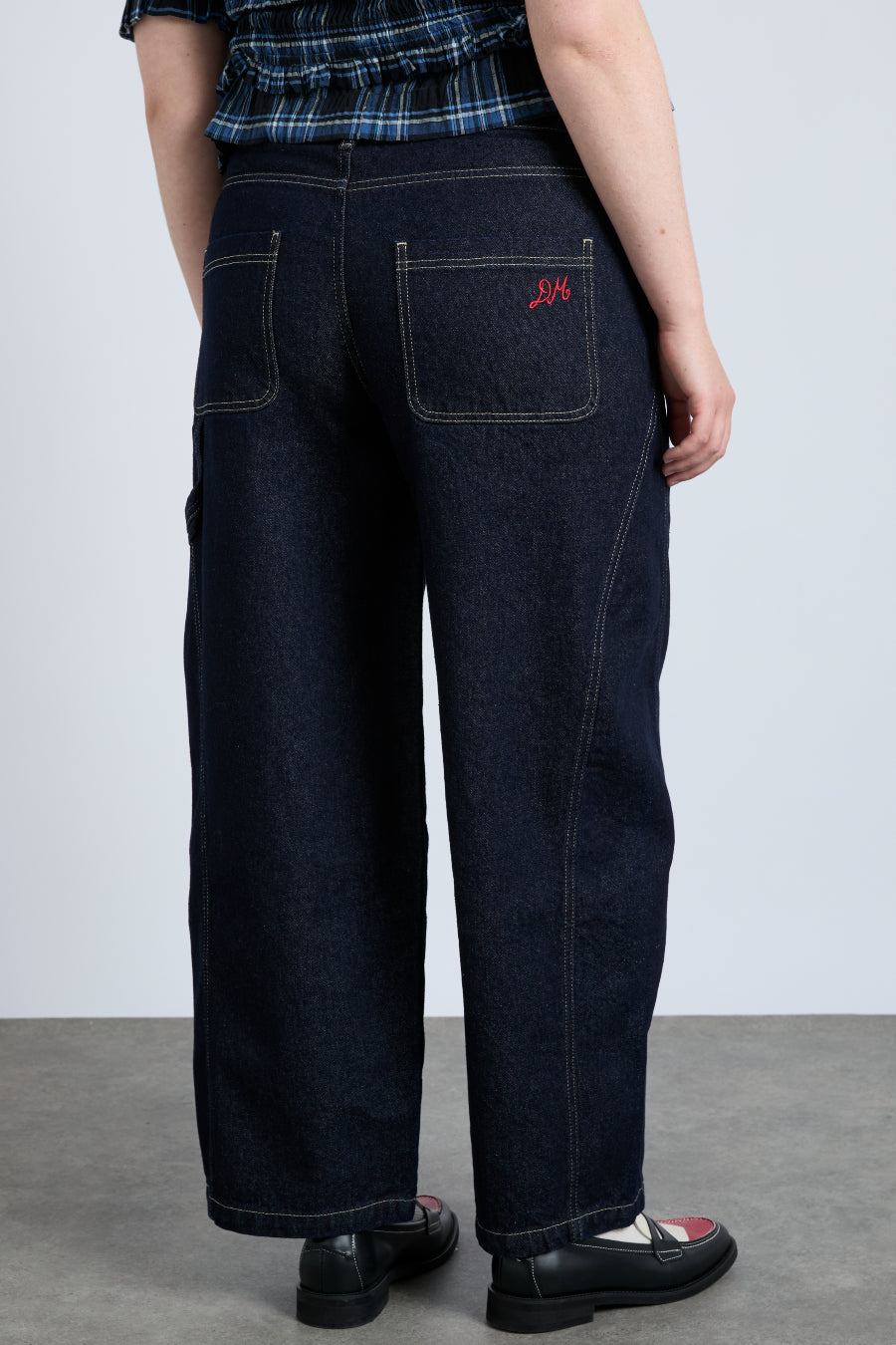 Dark jean sale