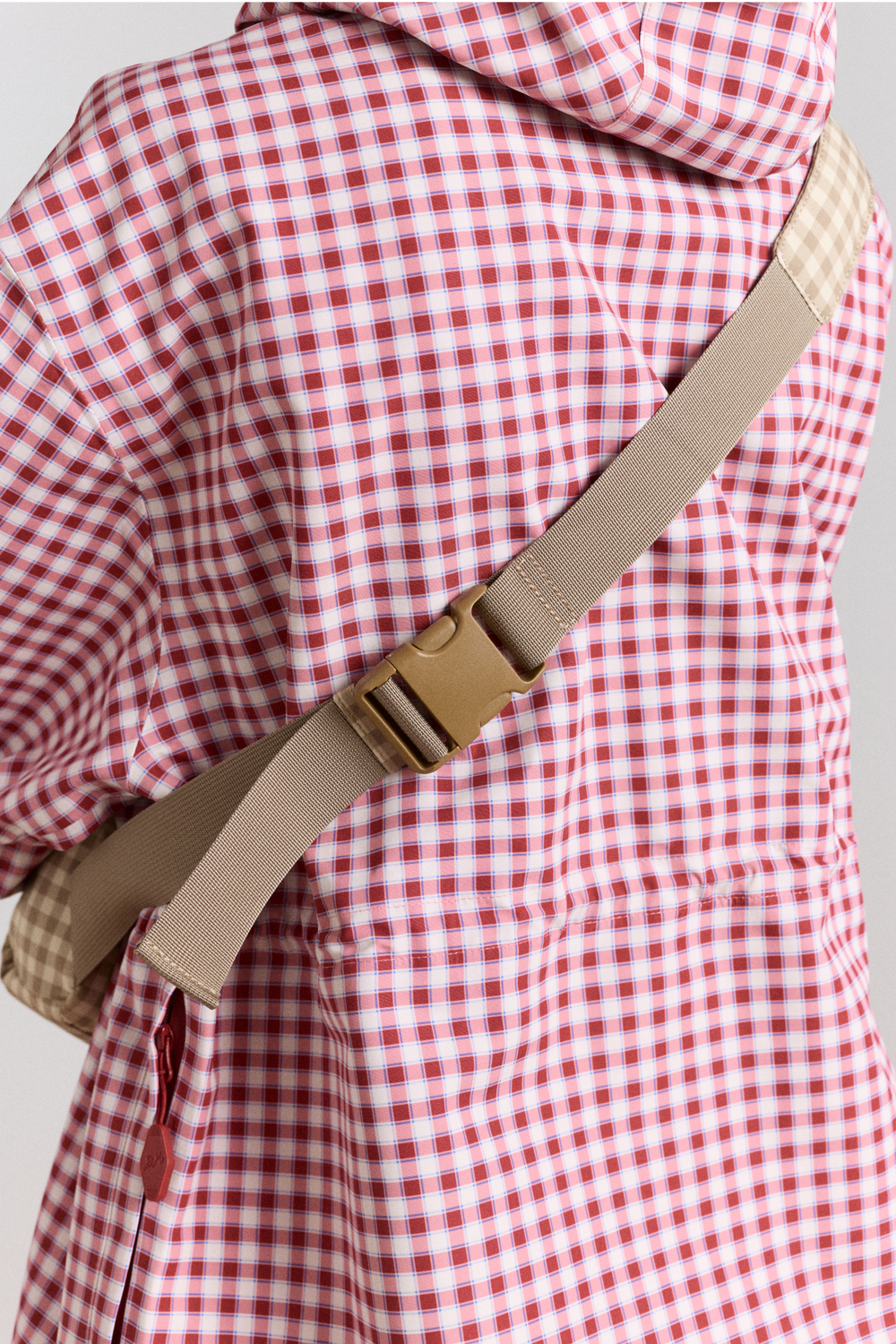 matilda cross body bag - gingham