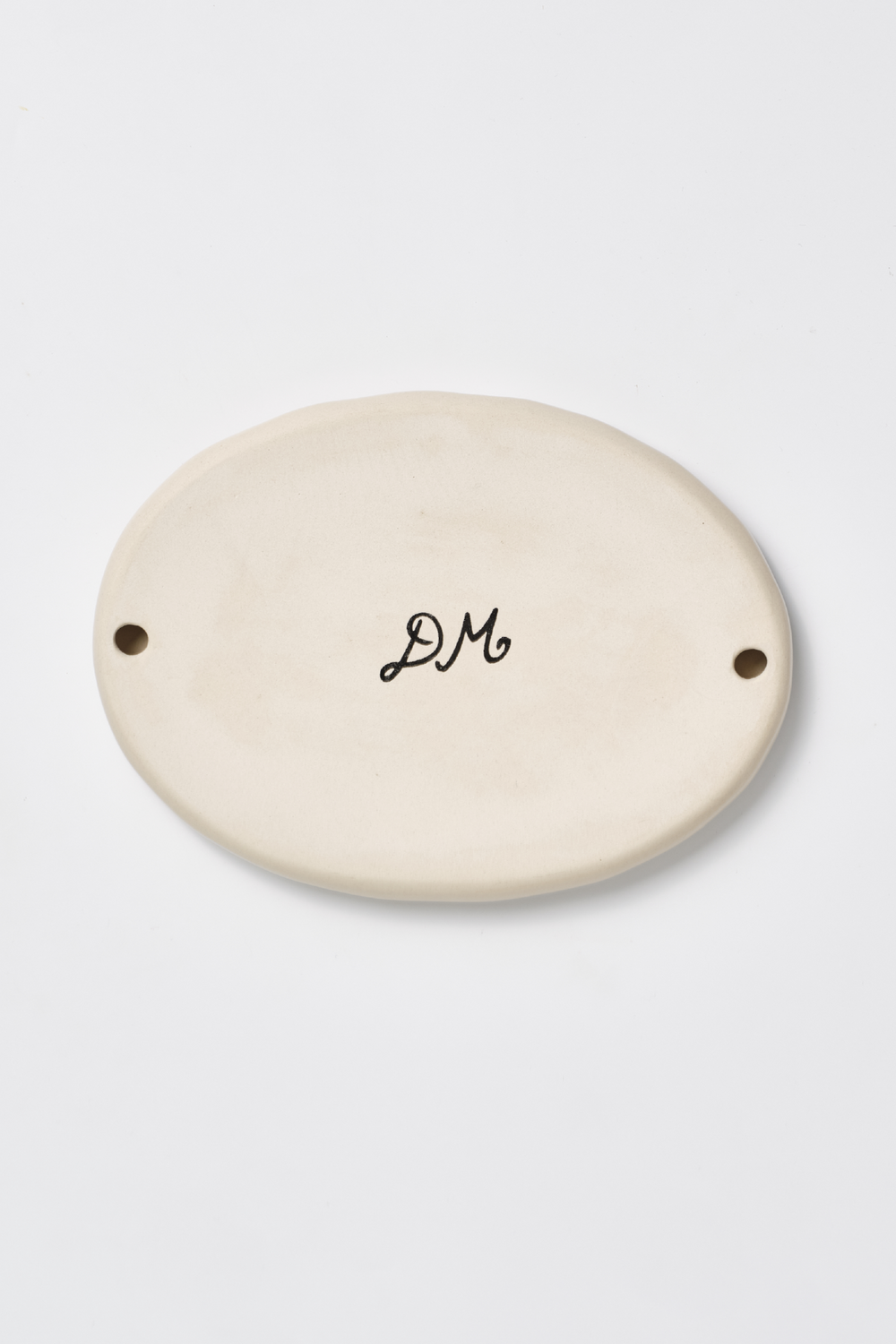 hand painted patchwork motif trinket dish