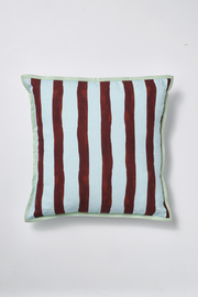 square cushion - wide stripe