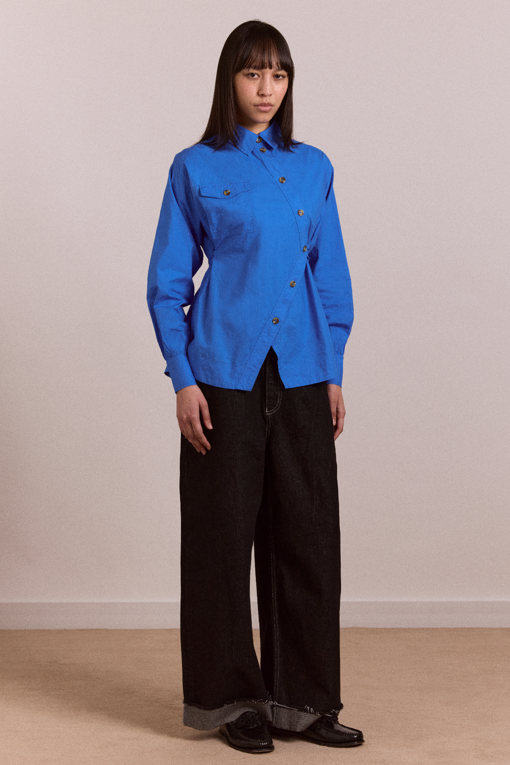 Damson Madder - Lux Shirt - Blue