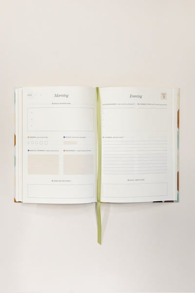 damson madder x papier harlequin wellness journal