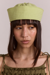 cotton sailor hat - apple