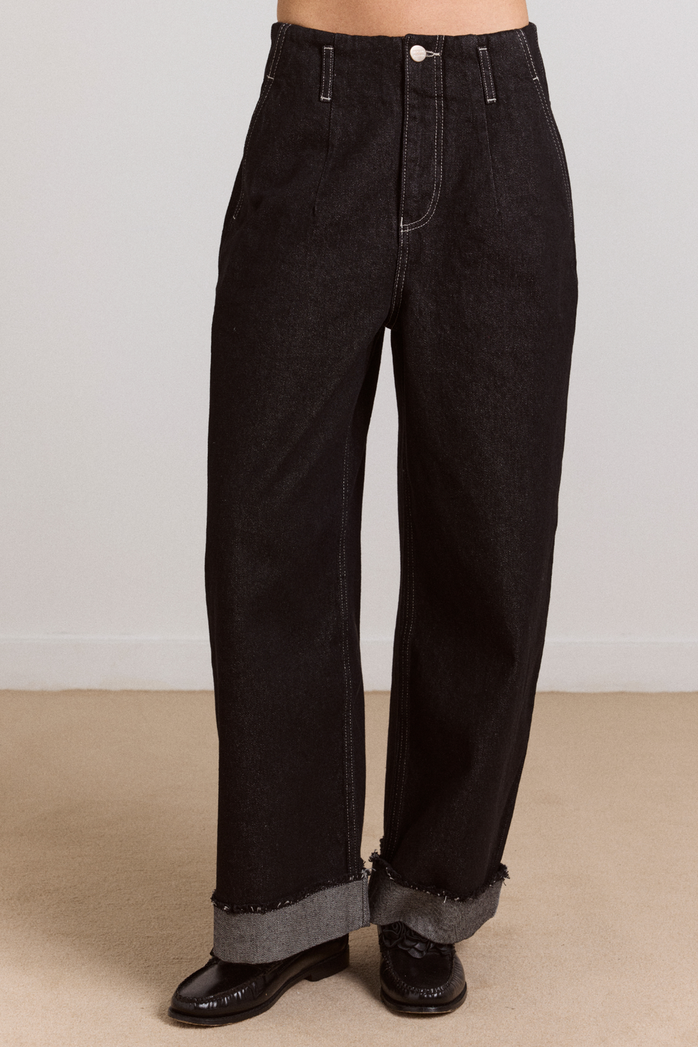 loose fit pascal jeans - black wash