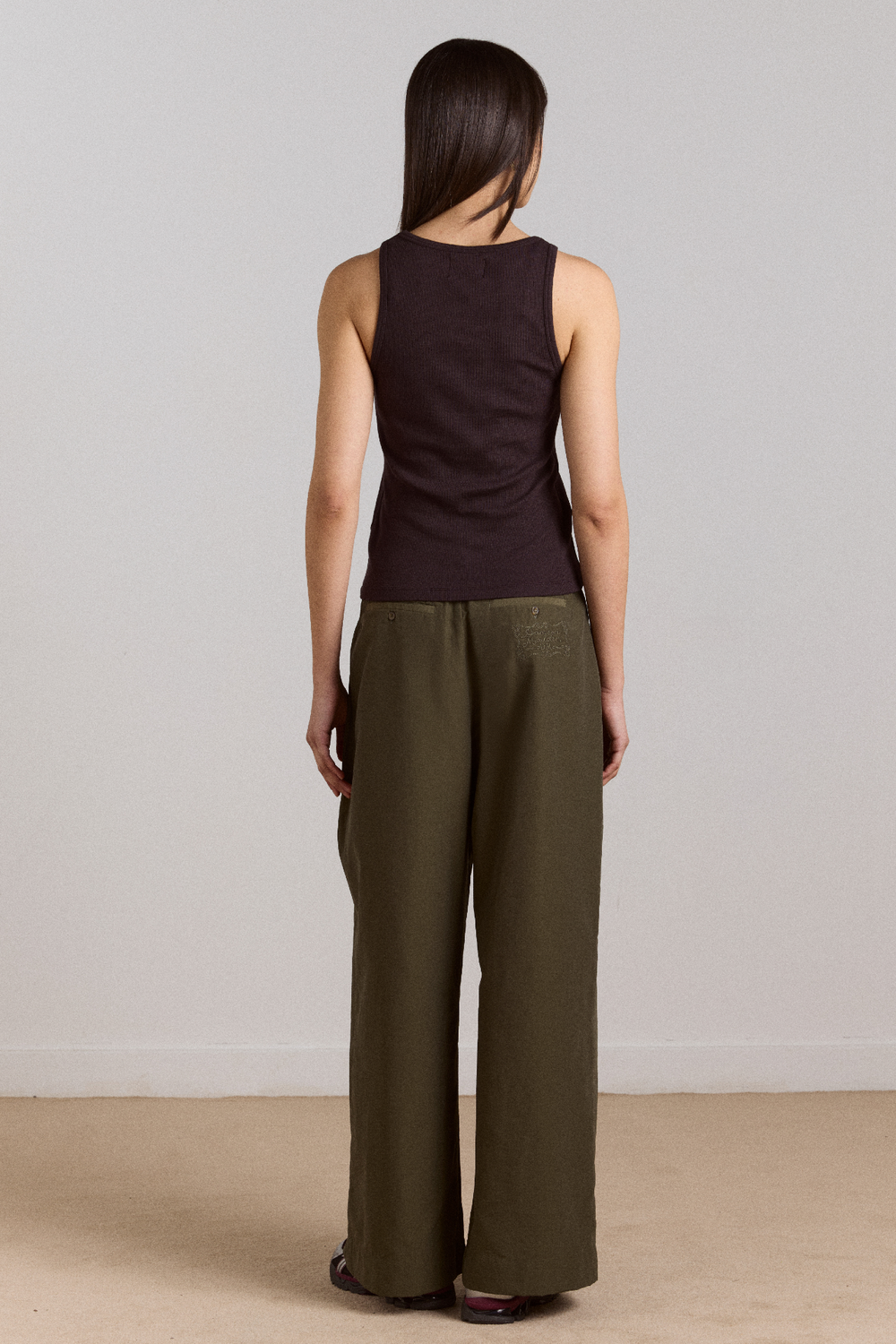 fabia trouser - khaki