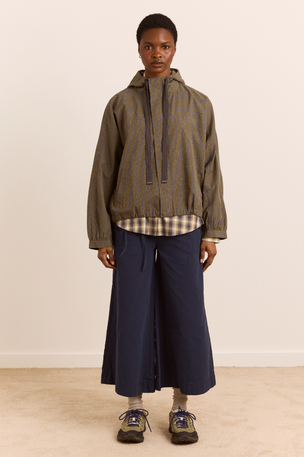 Blake Hooded Jacket - Orion Check